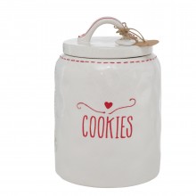 Буркан за сладки 17х26см Dane Cookies бял